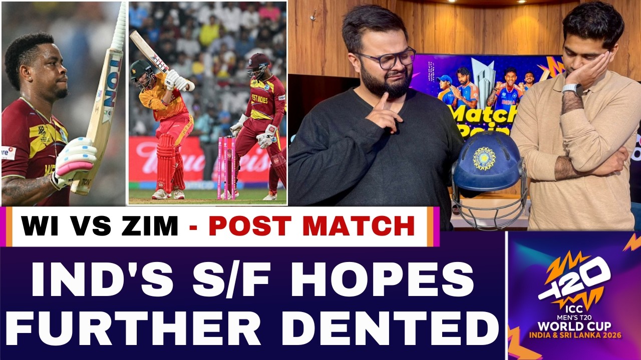 Windies Crush Zimbabwe by 107 Runs: T20 World Cup Super 8 Recap